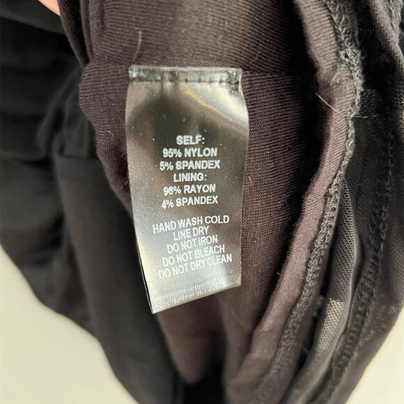 Lulus Black Long Sleeve Ruched Bodycon Mini Dress Size M NWT Homecoming - Picture 5 of 5